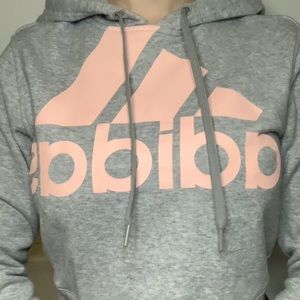 Adidas cropped hoodie
